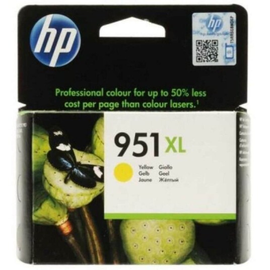 HP Originale Blekkpatroner Hp 951xl Gul HP Originale Blekkpatroner Hp 951xl Gul