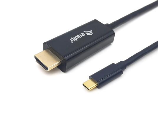 EQUIP Adapter USB-C -> HDMI                  4K30Hz 3.00m sw