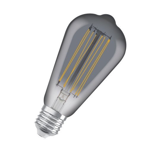 Ledvance 1906 edison smoke st fil 500lm 11W/818 E27 dim