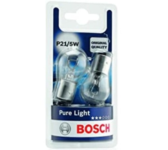 Bosch Pure Light lyspære
sett   P21/5W 1987301016