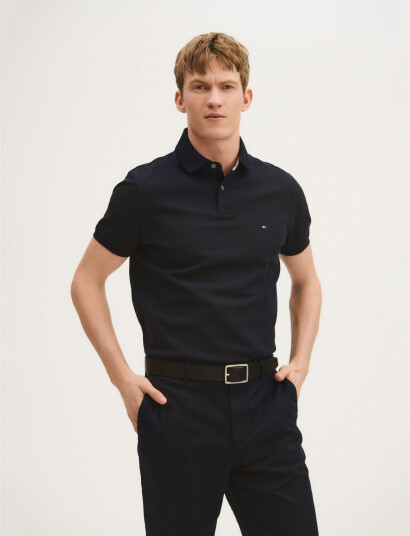 Tommy Hilfiger 1985 Regular Polo - Navy - S Tommy Hilfiger 1985 Regular Polo - Navy - S