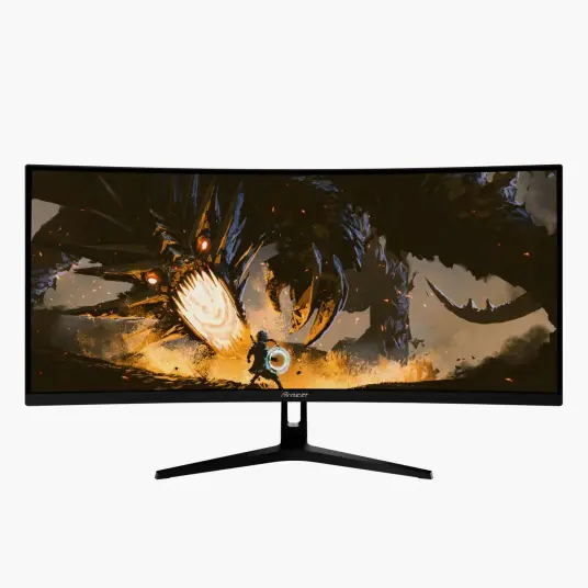 Arozzi Nova 34" UWQHD Curved Gaming Skjerm 165Hz - Svart Arozzi Nova 34" UWQHD Curved Gaming Skjerm 165Hz - Svart