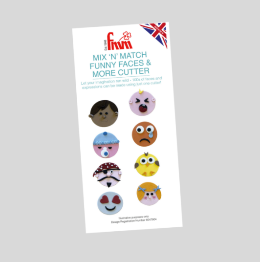 Fmm Utstikker Mix ´N´ Match Morsomme Ansikter Fmm Utstikker Mix ´N´ Match Morsomme Ansikter
