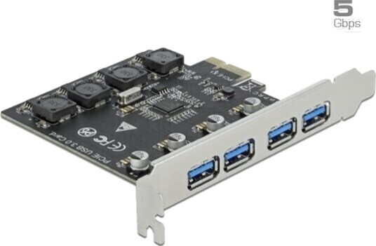 Delock PCIe USB 3.2 Gen1 Adapter 4 Port 90509
