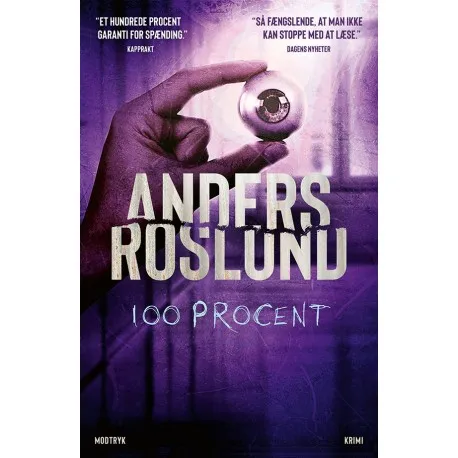 100 Procent | Anders Roslund | Språk: Dansk