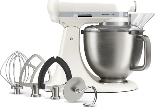 Kitchenaid Artisan Plus kjøkkenmaskin 4,7 liter porcelain white