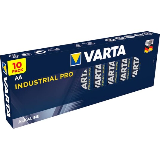 Varta 10-pk AA Alkalisk Batteri 1.5V 2950 mAh
