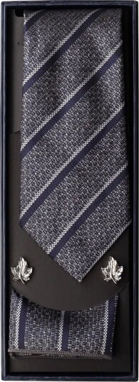 edd. Tie Set GRÅ/BLÅ One Size