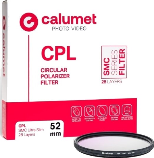 Calumet Calumet Filter Cpl Smc 52Mm Ultra Slim 28 Layers