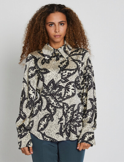 Bruuns Bazaar Floretbbelas Shirt - Beige - 38