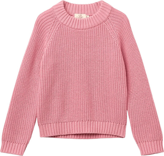 Copenhagen Colors Knitted Classic Rib Sweater Pink 104