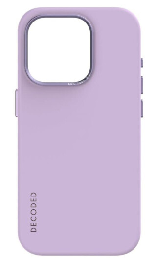 Decoded Iphone 15 Pro Deksel Silicone Backcover Lavendel