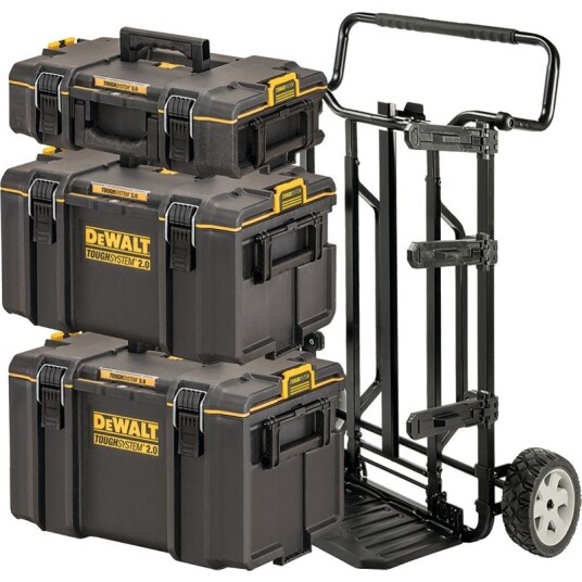 DeWalt Oppbevaringssett Dxl Toughsystem 2.0 4 Deler Med Trolley