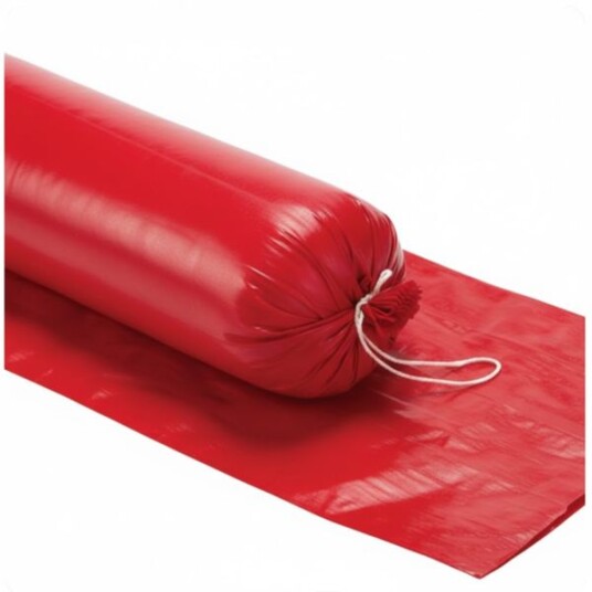 Plasttarm Rød 72mm   50 cm Lengde | 35m