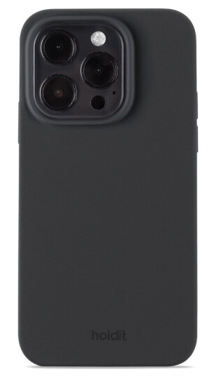 Holdit iPhone 14 Pro Soft Touch Silikon Deksel - Svart