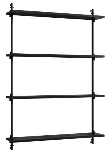 Moebe wall shelving ws.115.1 Sort