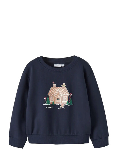 name it Nmfvismas Ls Nreg Sweat Bru Navy 98 name it Nmfvismas Ls Nreg Sweat Bru Navy 98