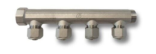 Pettinaroli 4-uttaks Manifold TEA 16/12 mm til husvannsystem Pettinaroli 4-uttaks Manifold TEA 16/12 mm til husvannsystem