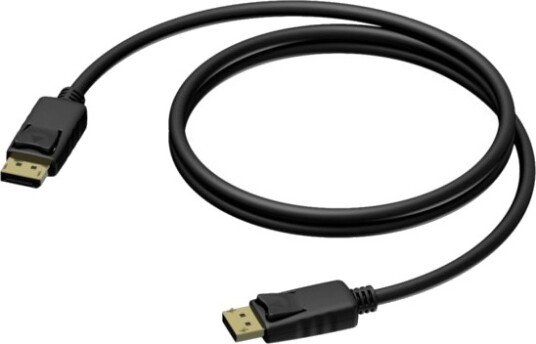 Procab Bsv150/1.5, 1,5 M, Displayport, Displayport, Hankjønn, Hankjønn, 3840 X 2160 Piksler