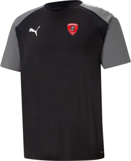 Sønderborg Futsal Trænings T Shirt PUMA Svart/Grå størrelse 140 cm