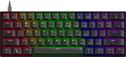 Speed Link ATMOS RGB Rainbow Engelsk USA Speed Link ATMOS RGB Rainbow Engelsk USA