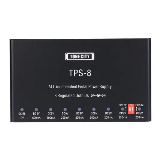 Tone City TPS-08 - Multi Power Supply Tone City TPS-08 - Multi Power Supply