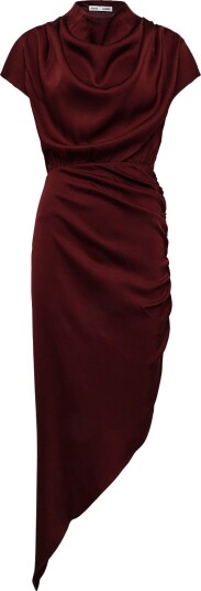 Ahlvar Gallery Minou Dress BURGUNDY XS