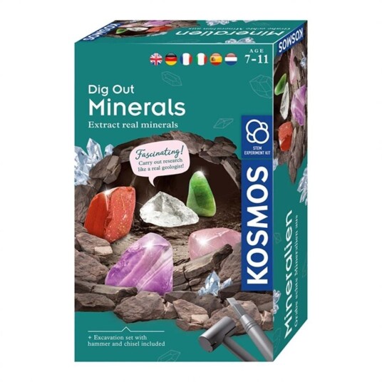 Kosmos Utgravingssett Mineral Kosmos Utgravingssett Mineral