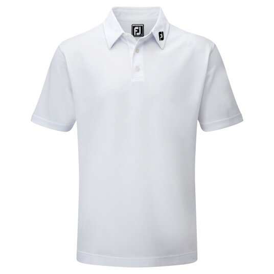 Footjoy Stretch Solid, pikétrøye senior L White