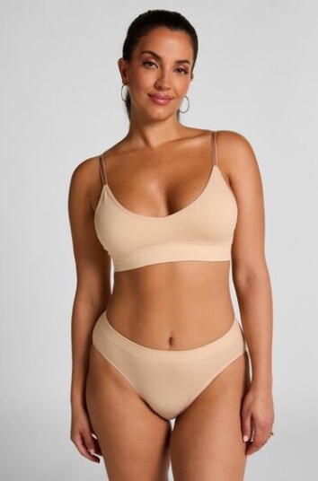 Hunkemöller Dide High Knickers Beige