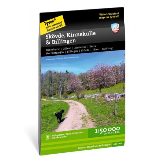 Calazo förlag Skövde, Billingen & Kinnekulle 1:50.000 OneSize, NoColour