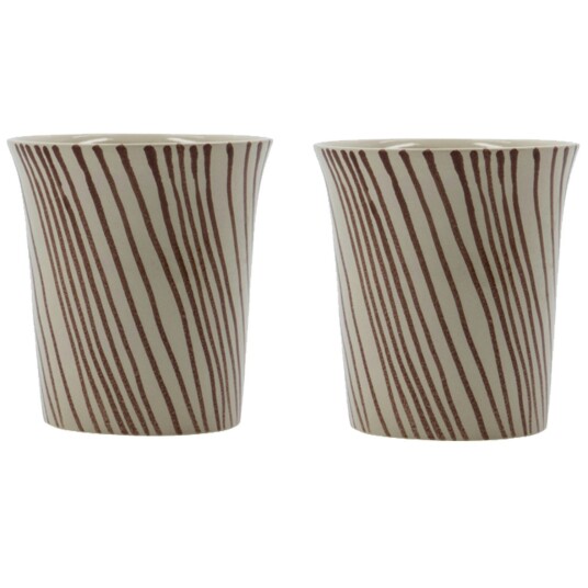 House Doctor Diva Krus 2 pk Brun House Doctor Diva Krus 2 pk Brun