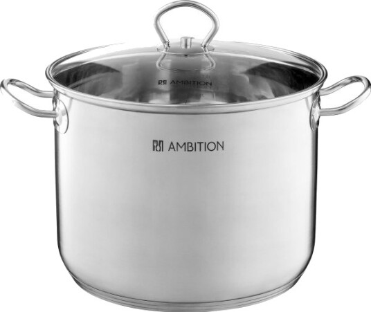 Dajar Gryte Med Glasslokk D22 Cm 6,8 L Acero Ambition 60815