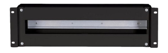 Alantec Spenningsfordelingstavle 19" 3U Uten Utstyr Sort Alantec