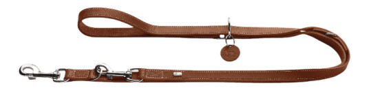 Hundetreningskobbel Aalborg i kuskinn cognac 200cm/10mm