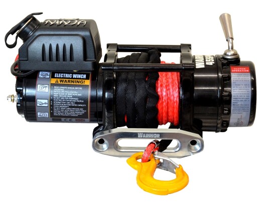 Warrior Winches 45SPA24 Ninja Vinsj 4500lb 24V Armortek Syntetisk