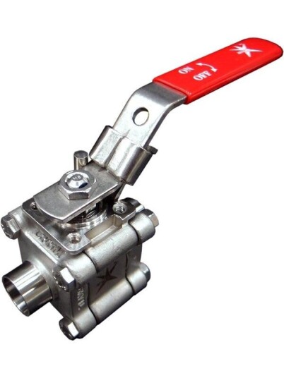 Lemvigh-Muller Ballvalve mars 83 38x1.2 sms rb 3-part