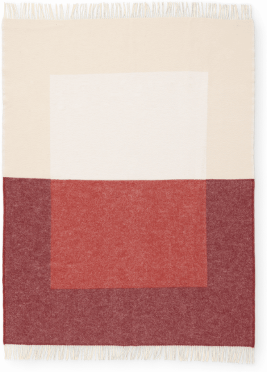 Northern Echo pledd 130x170 cm Red Northern Echo pledd 130x170 cm Red