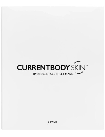 CurrentBody Currentbody Skin Hydrogel Face Mask - 5 Pack - White - ONE SIZE CurrentBody Currentbody Skin Hydrogel Face Mask - 5 Pack - White - ONE SIZE