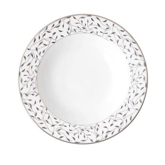 Porsgrund Cecilie Platinum Dyp Tallerken 23 cm