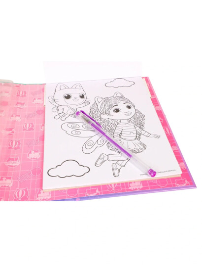 Joker Gabbys Dollhouse Aktivitetsbok M Gelpenner Multi Patterned No Length