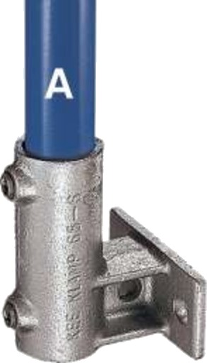 1" horisontal standardsokkel for rekkverk KEE CLAMP