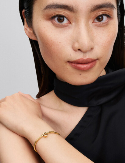 Pandora Letter O 14K Gold-Plated Charm - Gold - ONE SIZE Pandora Letter O 14K Gold-Plated Charm - Gold - ONE SIZE
