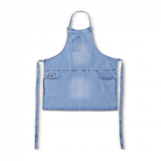 Dutchdeluxes Forkle fem lommer slimfit washed indigo