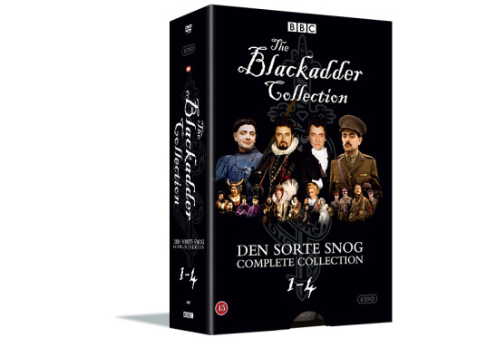 The Black Adder COMPLETE COLLECTION   - Den Sorte Snog Complete Coll. - 8 DVD box set