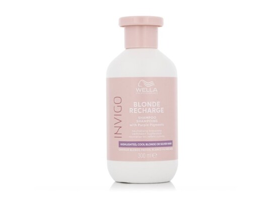 Wella Professionals Invigo Blonde Recharge Shampoo With Purple Pigments 300 Ml