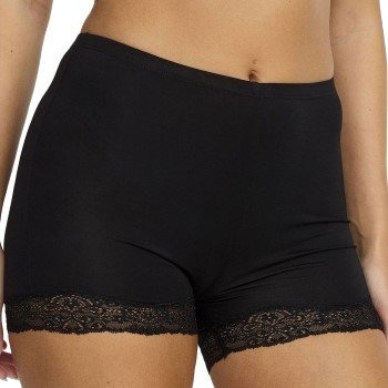 Damella Truser Lace Boxer Brief Svart polyester Medium Dame