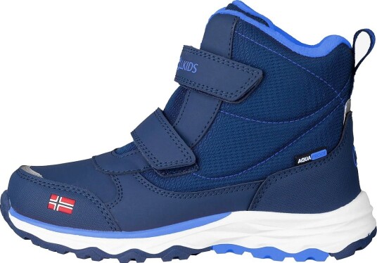 TrollKids Kids Hafjell Winter Boots - NAVY/MEDIUM BLUE - 33