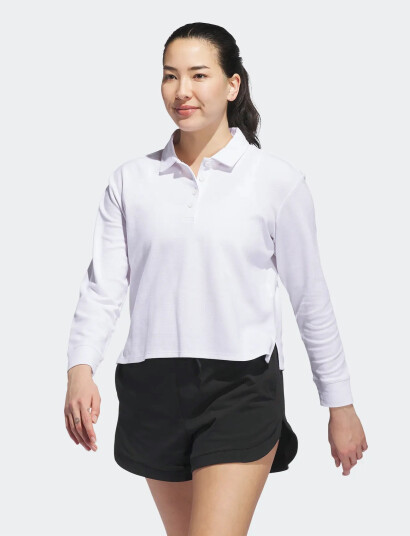 adidas Golf W Btc Ls P - White - XS