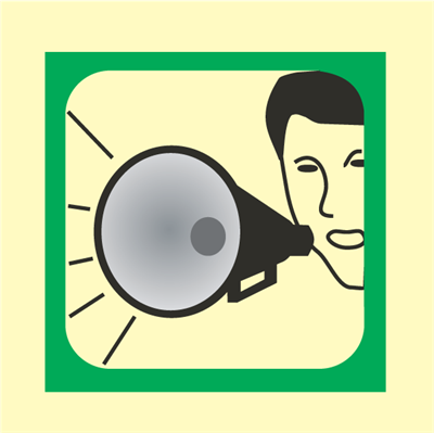 Jo Safety Megaphone Photoluminescent Rigid PR MM 150 x IMO 103076PRMM Jo Safety Megaphone Photoluminescent Rigid PR MM 150 x IMO 103076PRMM